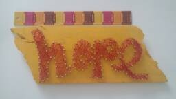 Rustic String Art Wall Hanging - thumbnail 1