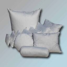60 cm Round Cushion With 700 G Feather Filling, Inner Cushion, Seat in Cream Or White - thumbnail 4