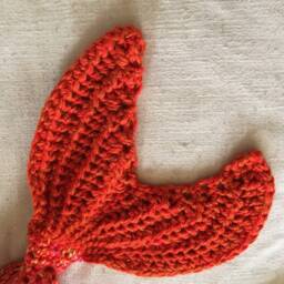 Mermaid Tail Blanket, Newborn - Xl Adult Sizes Available - Custom Size Available As Well - thumbnail 3