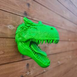 Allosaurus Wall Art - Dinosaur Mount- 3D Printed Multiple Colours Available - thumbnail 3