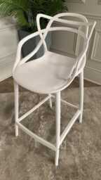 Niches White Masters Kitchen Counter Bar Stool 65cm Seat Height Outdoor/Indoor - thumbnail 4