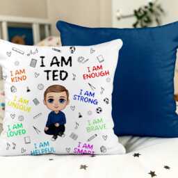 Children's Personalised Affirmation Cushion - thumbnail 3