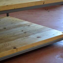 Coffee Table With Shelf, Bespoke Handmade Furniture Made To Measure in Scotland - thumbnail 3