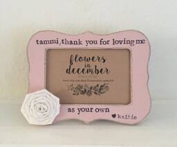 Personalized Step Mom Picture Frame Thank You Gift - 4x6