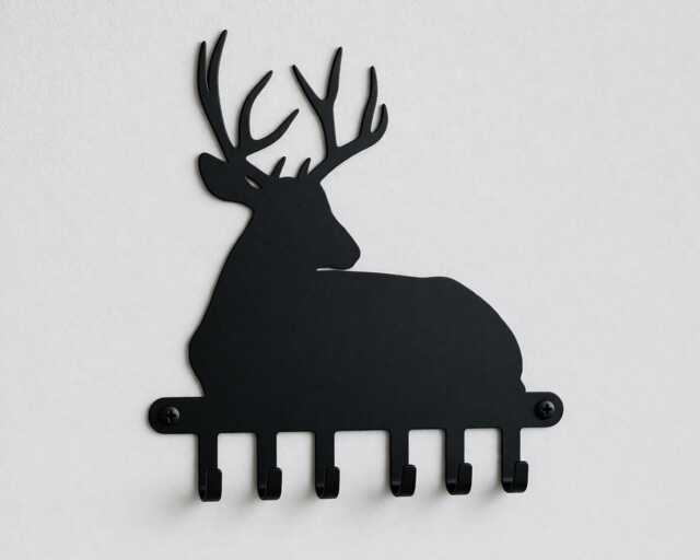 Buck Deer Resting Key Holder - [4500001] - image 1