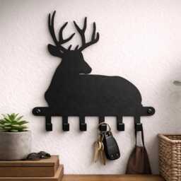 Buck Deer Resting Key Holder - [4500001] - thumbnail 3