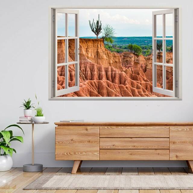Bryce Canyon National Park Nature 3D Window View Wall Sticker Poster Decal A767 - image 1