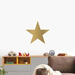 Large Star Wall Decor Decal Sticker Vinyl Art Christmas Decoration Window Large Gold