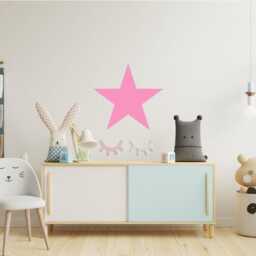 Large Star Wall Decor Decal Sticker Vinyl Art Christmas Decoration Window Large Gold - thumbnail 2