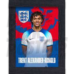 England Trent Alexander-Arnold 22/23 Headshot Poster - Officially Licensed Product A4/A3 + Framed Option - thumbnail 2