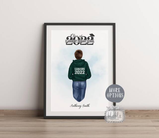 School Leavers Personalised Gift 2022, Graduation Gift, Class Of Primary School Keepsake, Friends - image 1
