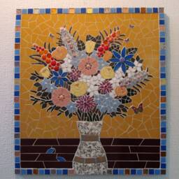 A Unique Piece Of Mosaic Art Personalised Wedding Or Anniversary Gift For The Home Garden - thumbnail 2