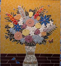 A Unique Piece Of Mosaic Art Personalised Wedding Or Anniversary Gift For The Home Garden - thumbnail 1