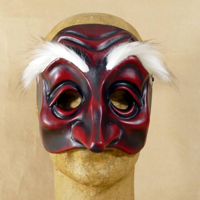 Commedia Dell'arte Mask in Papier Mach?? Magnifico - Pantalon De Bisognosi - image 1
