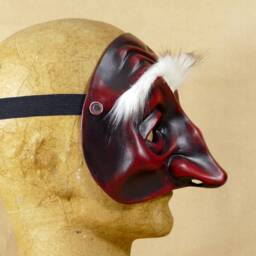 Commedia Dell'arte Mask in Papier Mach?? Magnifico - Pantalon De Bisognosi - thumbnail 3