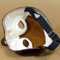 Commedia Dell'arte Mask in Papier Mach?? Magnifico - Pantalon De Bisognosi - thumbnail 4