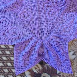 "Luxurious Bedspread. Knitting. Sirloin Volume Knitting. Blankets - Cover ""Poltavochka" - thumbnail 4