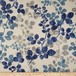 "Pair 25 Or 50"" Wide Richloom Cabrera Linen Denim Rod Drapes Panels Cafe Curtains 24 48 63 72 84 96 108 120" - thumbnail 2