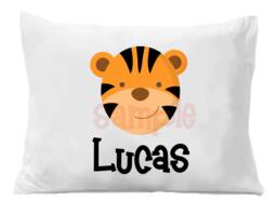 Tiger Personalized Pillow Case