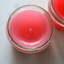 Pink Aroma Candle Sweet Scented Jar Candle, Wedding Favor - thumbnail 2