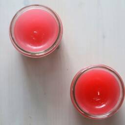 Pink Aroma Candle Sweet Scented Jar Candle, Wedding Favor - thumbnail 4