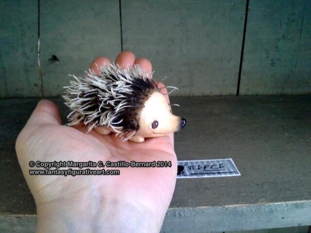 Hedgehog Woodland For Blythe Dolls Bjd Prop Art Doll Miniature German Mohair Children's Room Decor Party Favor - image 1
