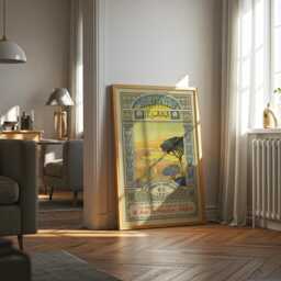 Banque De Syrie Poster - 1920S French Mandate Art Deco Print - thumbnail 3