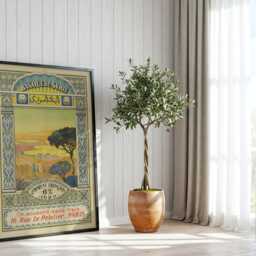 Banque De Syrie Poster - 1920S French Mandate Art Deco Print - thumbnail 2
