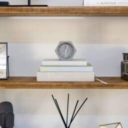 Reclaimed Wood Bookcase - Rustic Shelving Unit, Box Section Frame - thumbnail 3