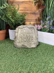Stone Garden Home Sweet Statue Sculpture Ornament - thumbnail 1