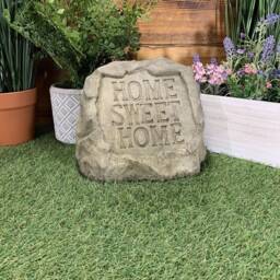 Stone Garden Home Sweet Statue Sculpture Ornament - thumbnail 3