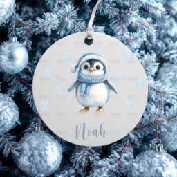Personalised Kids Christmas Decoration - Grandson Nephew Gift Custom Bauble For Boys Stocking Filler Eve Box