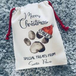 Personalised Christmas Sack For Dogs - Dog Gifts Pet Stocking - thumbnail 2