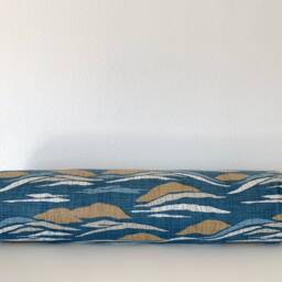 Slate Blue Landscape Pillow Cover - Robert Allen Lotus Hill - thumbnail 3