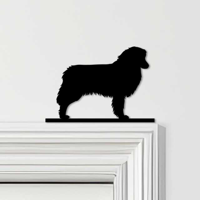 Door Topper Dog Australian Shepherd Various Colours Top Of Decorative Sign - Novelty Wall Decor, Frame Art, Art - image 1