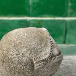 Concrete Eye Sphere Statue Stone Abstract Ball Sculpture Surreal Cement Art Decor Outdoor Garden Ornament Unique Handmade Design Gift - thumbnail 3