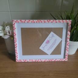 Colourful Sakura Cherry Blossom Clay Slices Photo Frame 5 X 7 Inches With Border, 6 8 Without Border - thumbnail 2