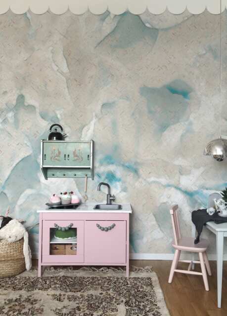 Natural Marble Removable Wallpaper, Abstract Mural, Watercolor, Wall Decor, Covering, Self Adhesive, Peel & Stick, Mural #53 - image 1