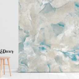 Natural Marble Removable Wallpaper, Abstract Mural, Watercolor, Wall Decor, Covering, Self Adhesive, Peel & Stick, Mural #53 - thumbnail 2