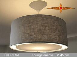 Gray Pendant Lamp Theresa ??45 cm With Diffuser Light Edge - thumbnail 2