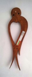 Linden Wood Carving Swallow Handmade Wall Art - 9.8 In - thumbnail 3