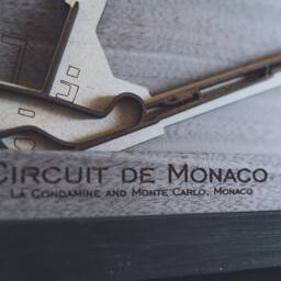 Monaco F1 Grand Prix Layered Wall Hanging, Circuit De Art - Gift - thumbnail 3