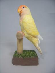 Lovebird Figurine Custom Coloring Available - thumbnail 1