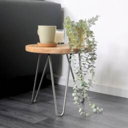 Oak Side Table - thumbnail 2
