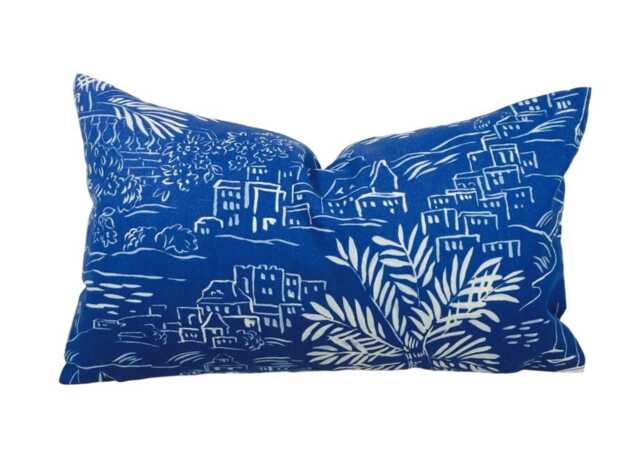 Designers Guild - Ralph Lauren Homeport Scenic Harbour Stunning Designer Cushion Cover Throw Pillow Home Decor - image 1