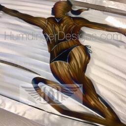 Water Skier Wall Art Decor - thumbnail 2