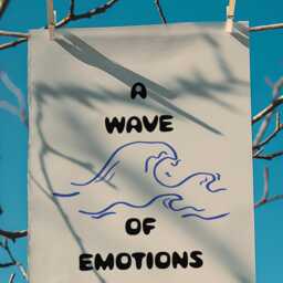 A Wave Of Emotions Wall Art Print - Dopamine Decor Poster - thumbnail 2