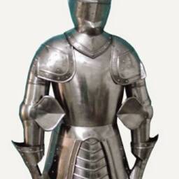 Medieval Templar Knight Full Suit Of Rare Armor W/Sword Combat Body Armour - thumbnail 3