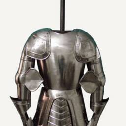 Medieval Templar Knight Full Suit Of Rare Armor W/Sword Combat Body Armour - thumbnail 4