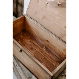 Personalized Wooden Box Storage Chest - thumbnail 3